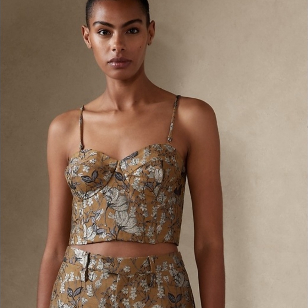 Banana Republic Cora Brocade Bustier